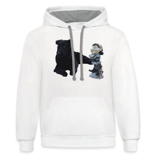 Gnome Big Deal - Unisex Contrast Hoodie