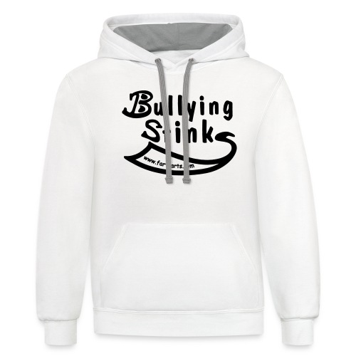 Bullying Stinks! - Unisex Contrast Hoodie