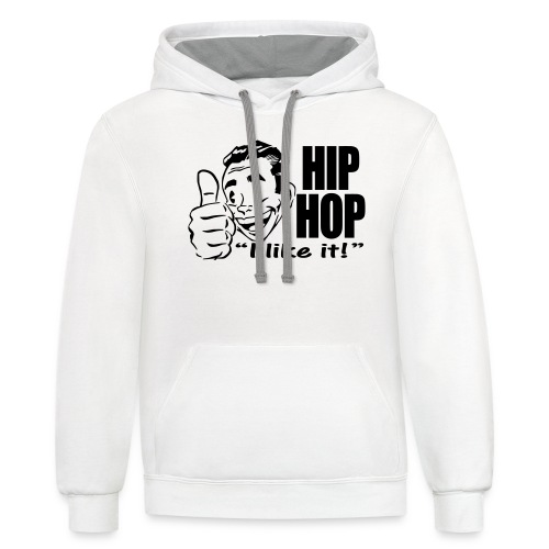 HIPHOP I Like It! - Unisex Contrast Hoodie