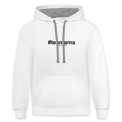 #teamama - Unisex Contrast Hoodie