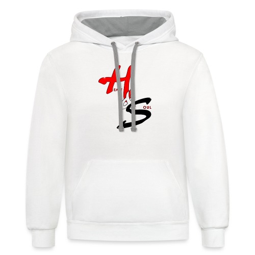 Heart & Soul Concerts Official Brand Logo II - Unisex Contrast Hoodie