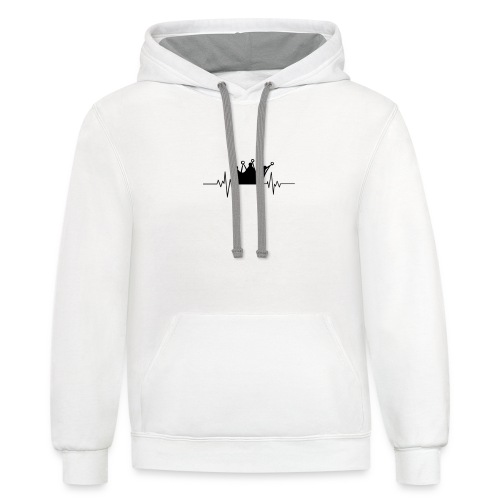 We are all royalty - Unisex Contrast Hoodie