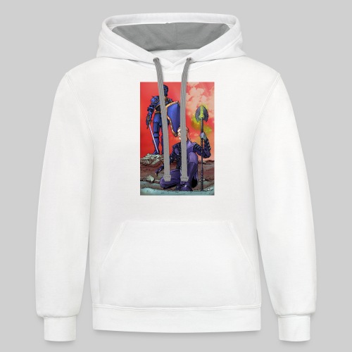 ELF AND KNIGHT - Unisex Contrast Hoodie