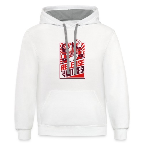 Release the Mutexes! - Unisex Contrast Hoodie