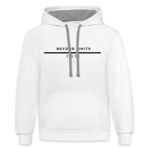 BEYOND LIMITS FLYBY - Unisex Contrast Hoodie