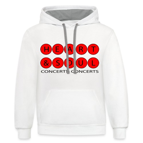 Heart & Soul Concerts Red Horizon 2021 - Unisex Contrast Hoodie