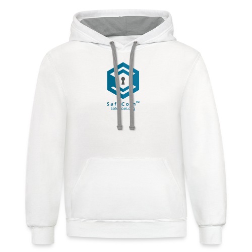 SafeCoin - When others just arent good enough :D - Unisex Contrast Hoodie