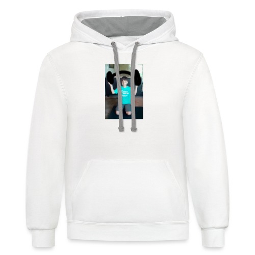 Asher strong mode - Unisex Contrast Hoodie