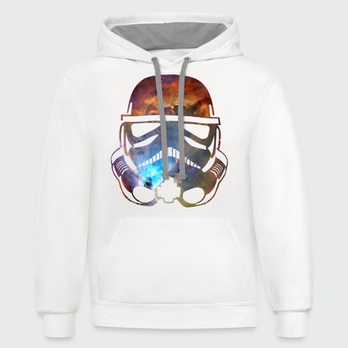 Nebula Trooper - Unisex Contrast Hoodie
