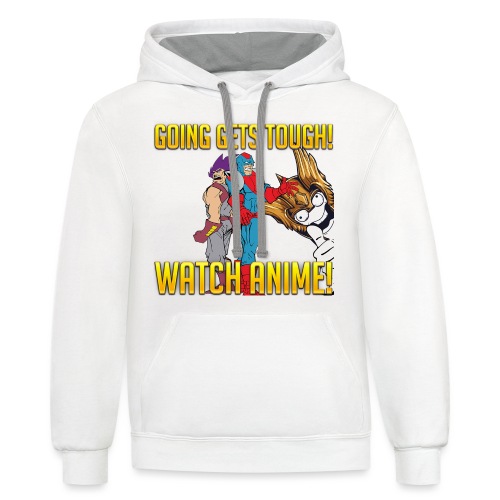 GOING GETS TOUGH - Unisex Contrast Hoodie