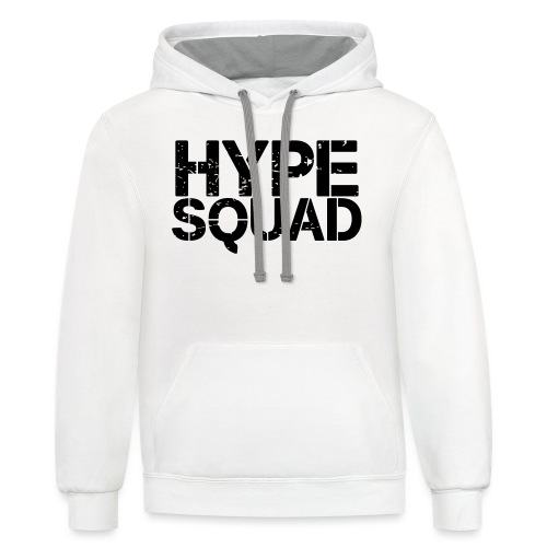 Hype Squad sports fanatic - Unisex Contrast Hoodie