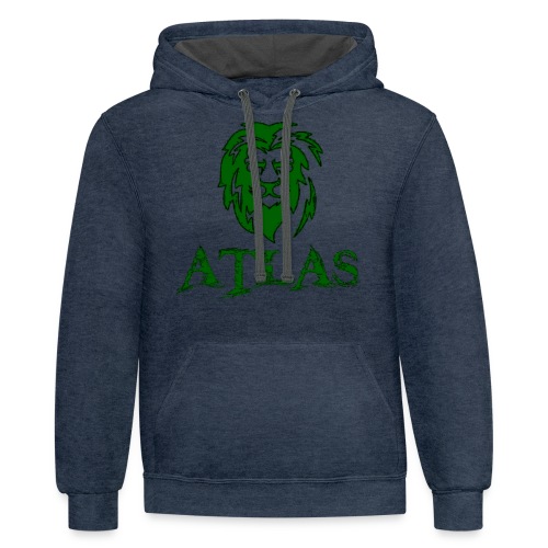 Collection Lion of the Atlas - Unisex Contrast Hoodie