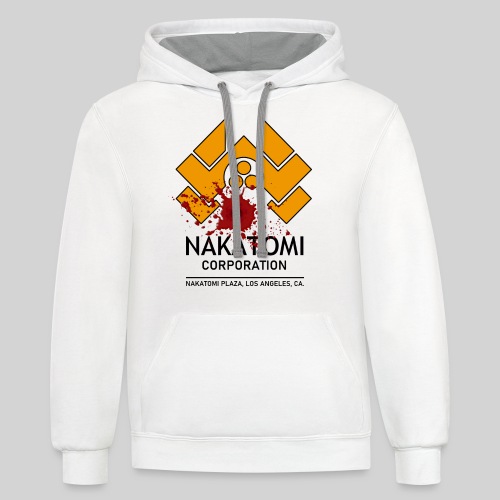 Nakatomi Corp. Victim - Unisex Contrast Hoodie