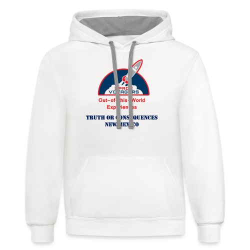 Truth or Consequences, NM - Unisex Contrast Hoodie