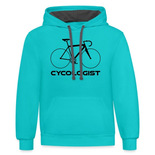 cycologist - Unisex Contrast Hoodie