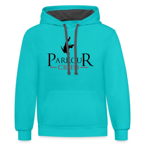 Parkour Creed - Unisex Contrast Hoodie