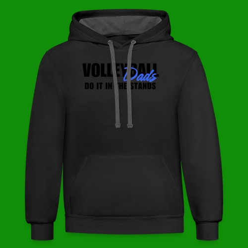 Volleyball Dads - Unisex Contrast Hoodie