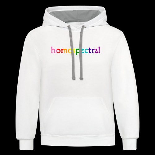 homospectral - Unisex Contrast Hoodie