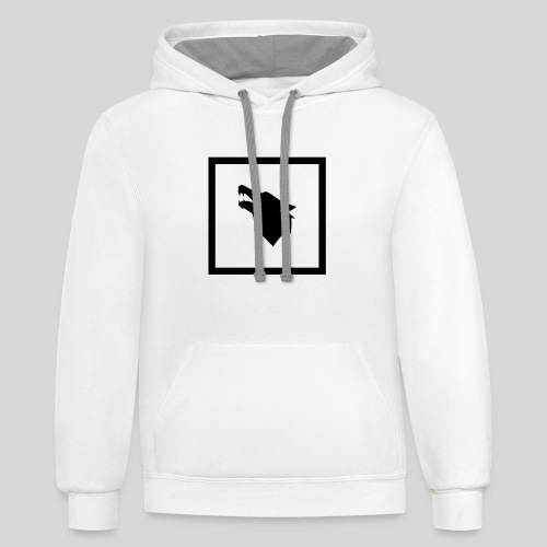 Wolf BoW - Unisex Contrast Hoodie