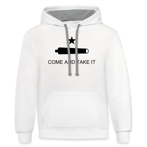 COME AND TAKE IT Classic - Unisex Contrast Hoodie