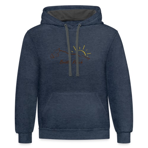 Bridle Ranch Traditional - Unisex Contrast Hoodie