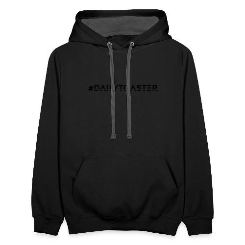 #Dailytoaster Flair Collection - Unisex Contrast Hoodie