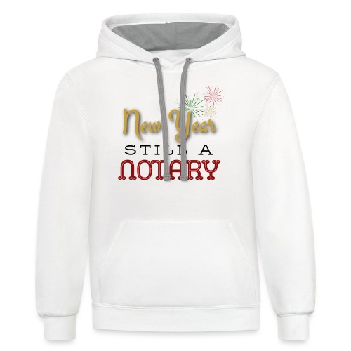New year New Notary - Unisex Contrast Hoodie