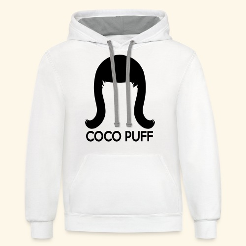 Coco Peru Fan Logo - Unisex Contrast Hoodie