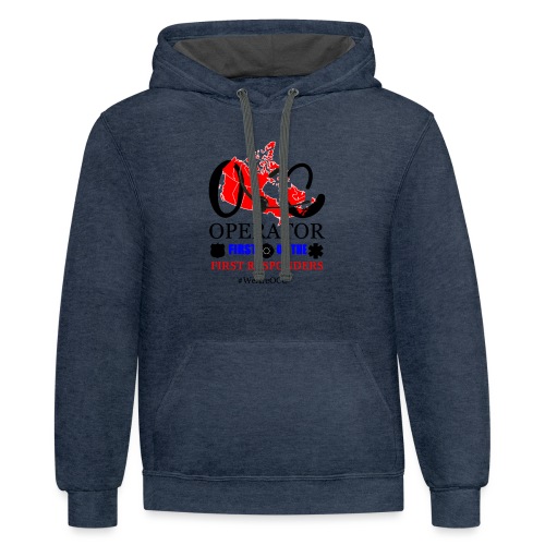 We Are OCC Plus Size - Unisex Contrast Hoodie