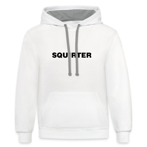 Squirter - Unisex Contrast Hoodie