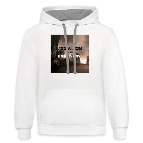 boomsday2 - Unisex Contrast Hoodie