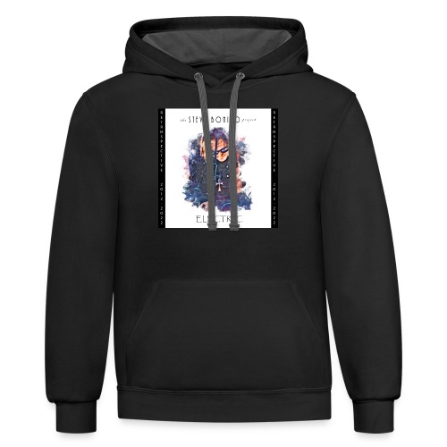 The Steve Bonino Project - Electric - Unisex Contrast Hoodie