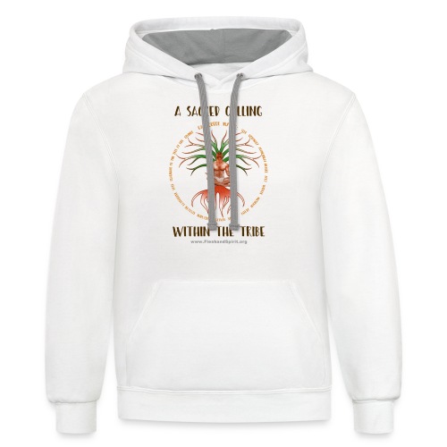 The Mystic: A Sacred Calling - Unisex Contrast Hoodie
