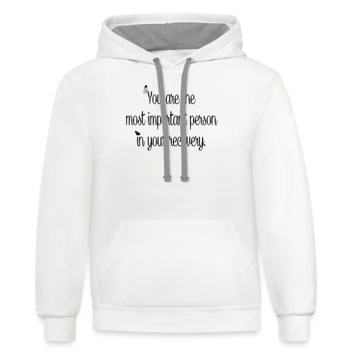 shirttemplate png - Unisex Contrast Hoodie
