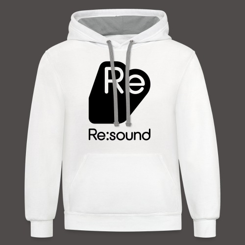 Re:Sound Logo - Unisex Contrast Hoodie