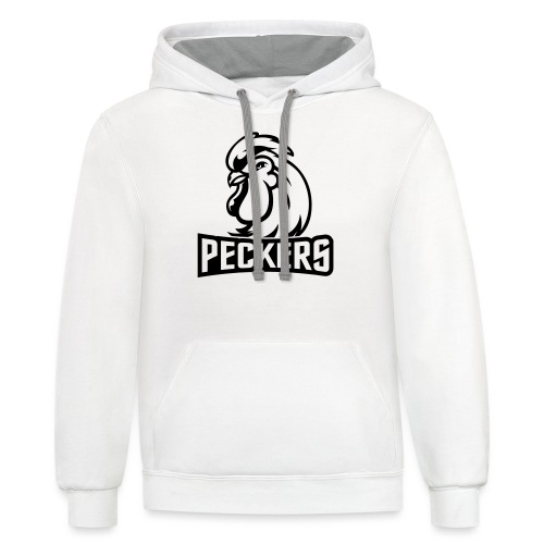 Peckers mug - Unisex Contrast Hoodie