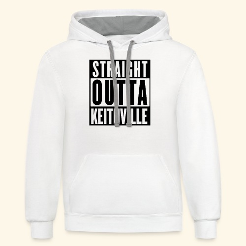 STRAIGHT OUTTA KEITHVILLE - Unisex Contrast Hoodie