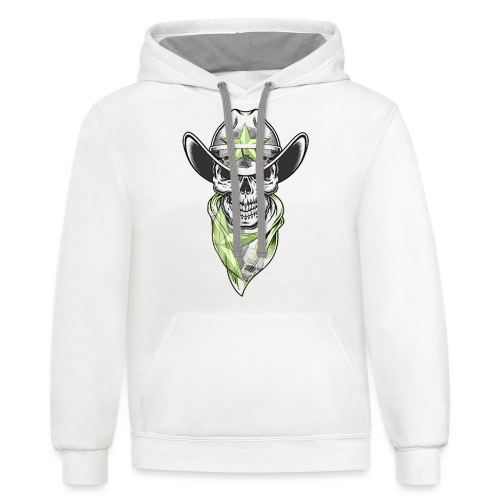 Streaming Outlaw Light - Unisex Contrast Hoodie
