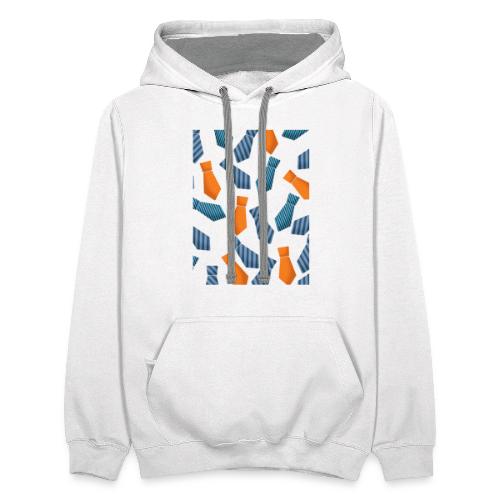 HAPPY FATHERS DAY - Unisex Contrast Hoodie