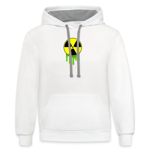 Logo On Front - Unisex Contrast Hoodie