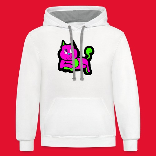 ok this is just weird - Unisex Contrast Hoodie