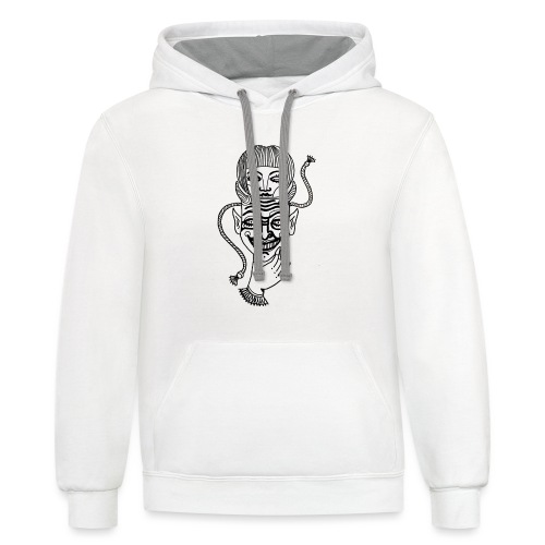 Two Face - Unisex Contrast Hoodie