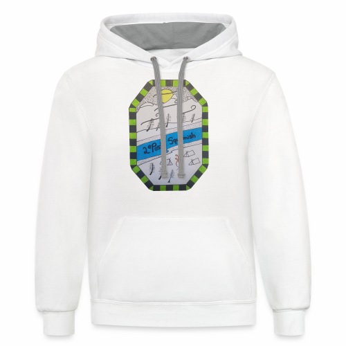 2nd position Squamish Hull - Unisex Contrast Hoodie