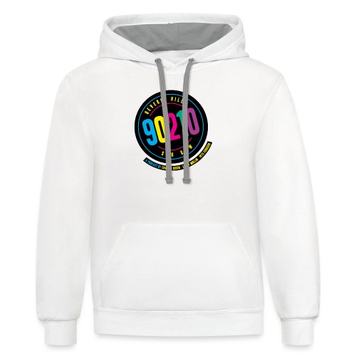 Beverly Hills 90210 Show Podcast - Unisex Contrast Hoodie