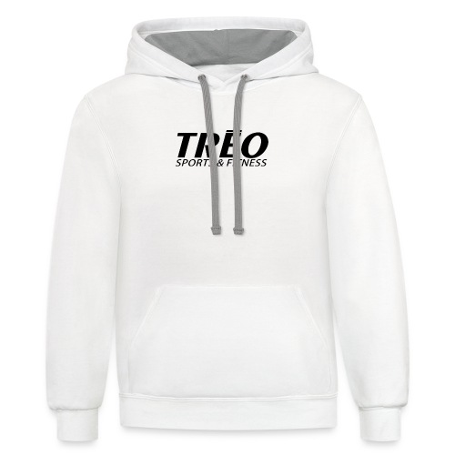 treo logo without white background - Unisex Contrast Hoodie