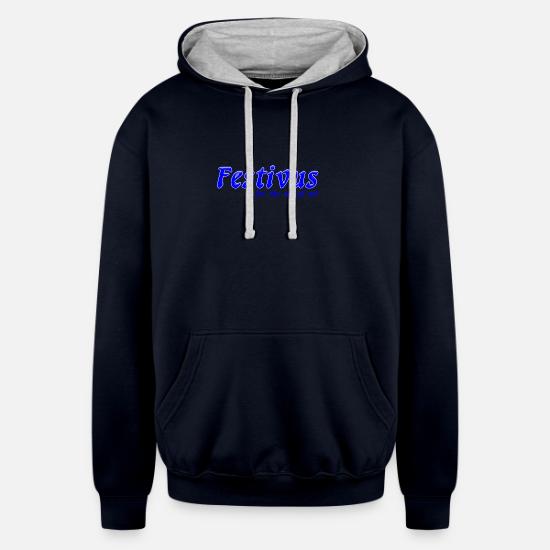FESTIVUS FOR THE REST OF US' Unisex Two-Tone Hoodie | Spreadshirt
