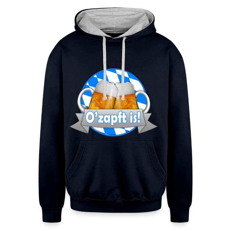 O'zapft Is! - Unisex Contrast Hoodie
