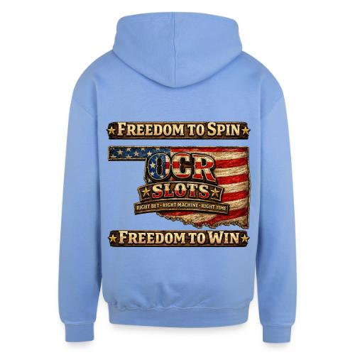 OCR Slots America's 250th Oklahoma - Unisex Contrast Hoodie