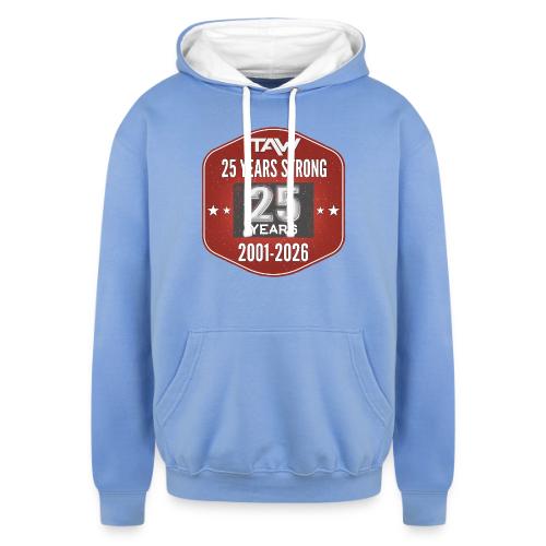 25 YRS - Unisex Contrast Hoodie