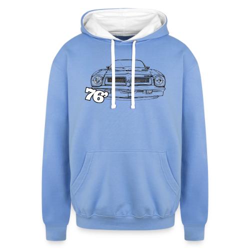 76 FIREBIRD TRANS AM - Unisex Contrast Hoodie